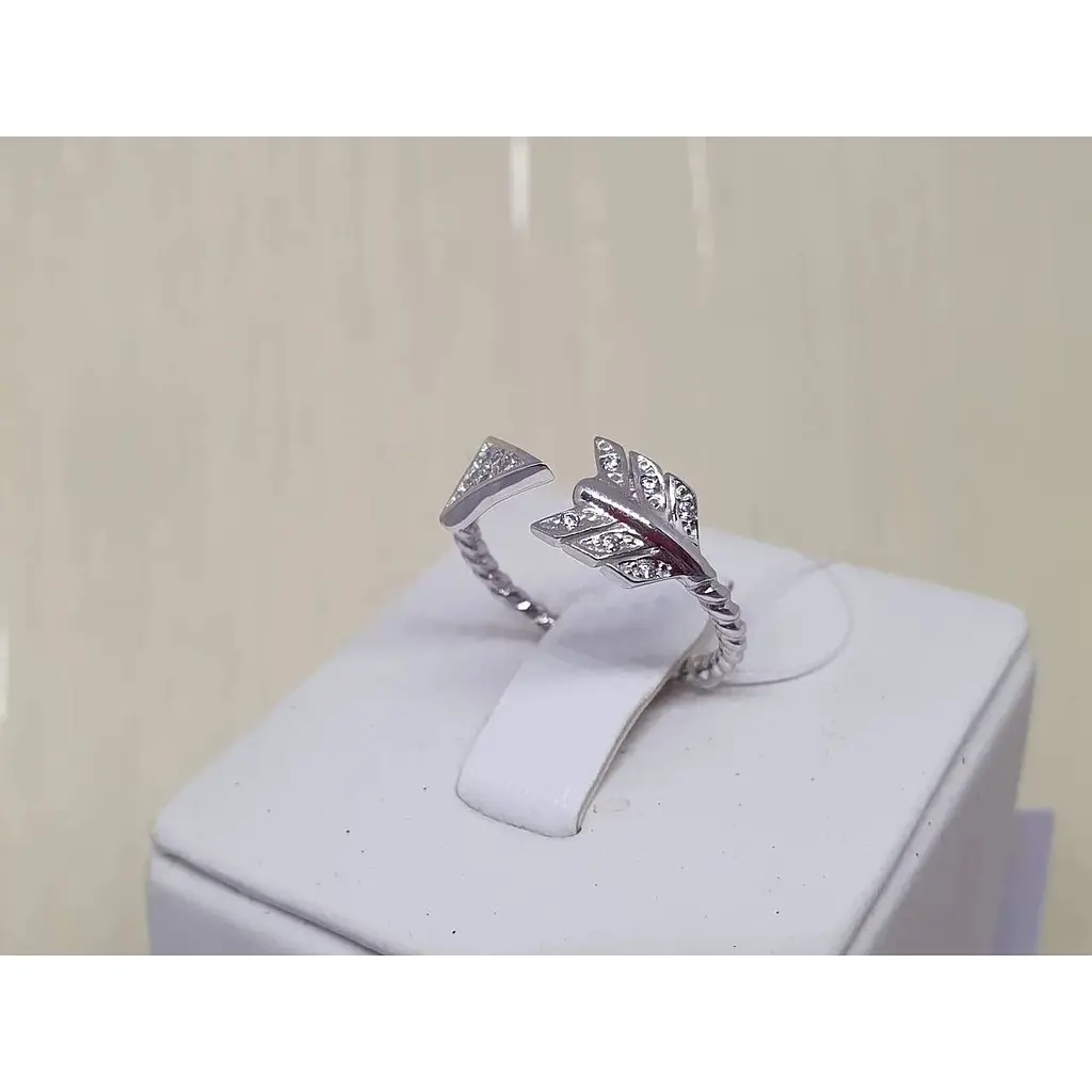 Серебряное кольцо Qvaliz с фианитами. 901-00969 15 16 - фото 3