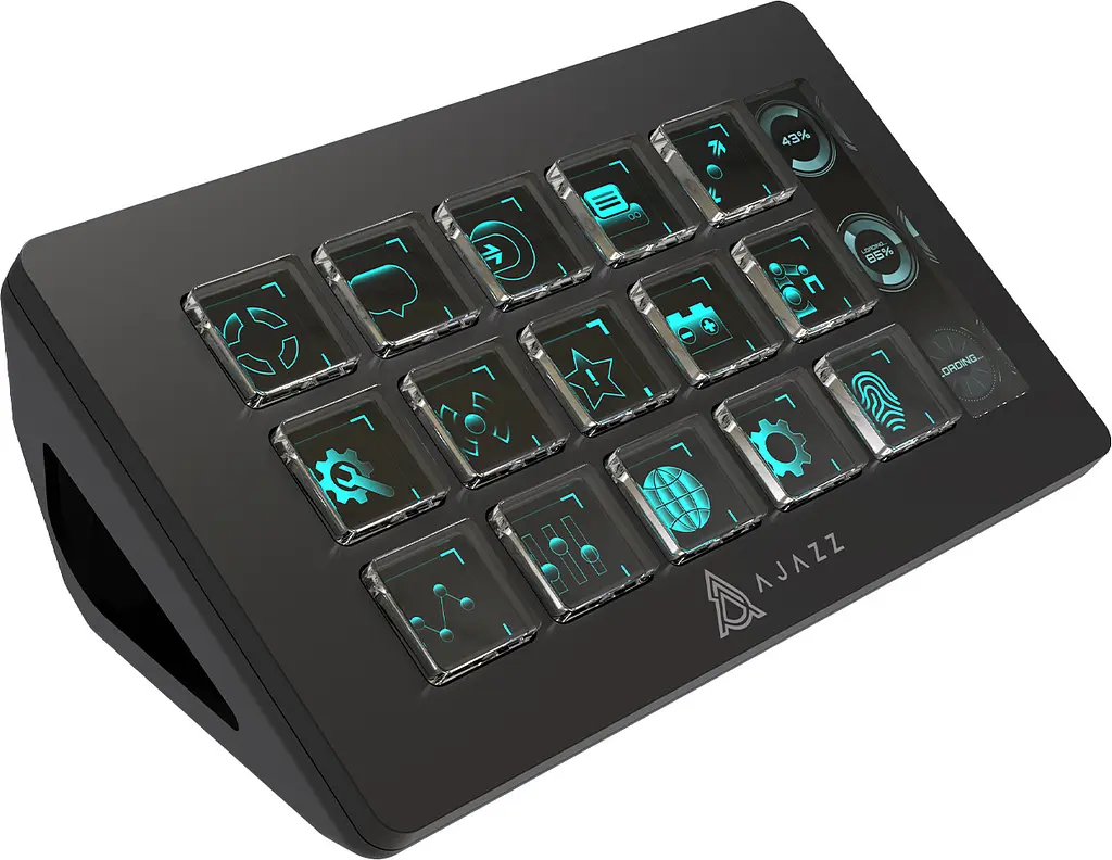 Контролер для стримінгу Ajazz AKP153E USB Black (AKP153E-B) - фото 4
