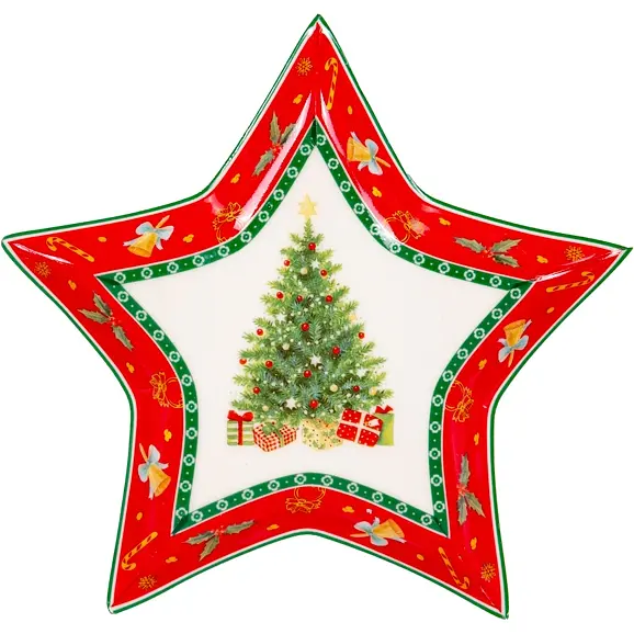 Набір блюд Lefard Christmas delight 15 см 2 шт. (985-156) - фото 3