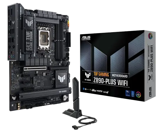 Материнская плата Asus Z890-Plus TUF Gaming Wi-Fi LGA 1851 (TUF GAMING Z890-PLUS WIFI) - фото 1