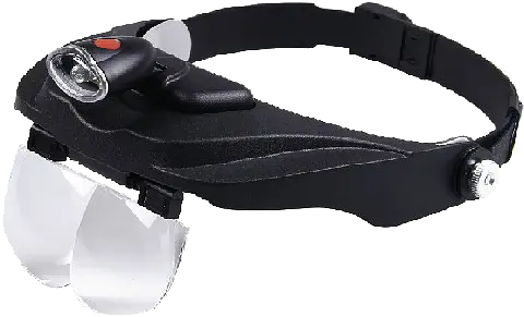 Бінокулярні монтажні окуляри Magnifier 81001-F лупа з підсвіткою - фото 7