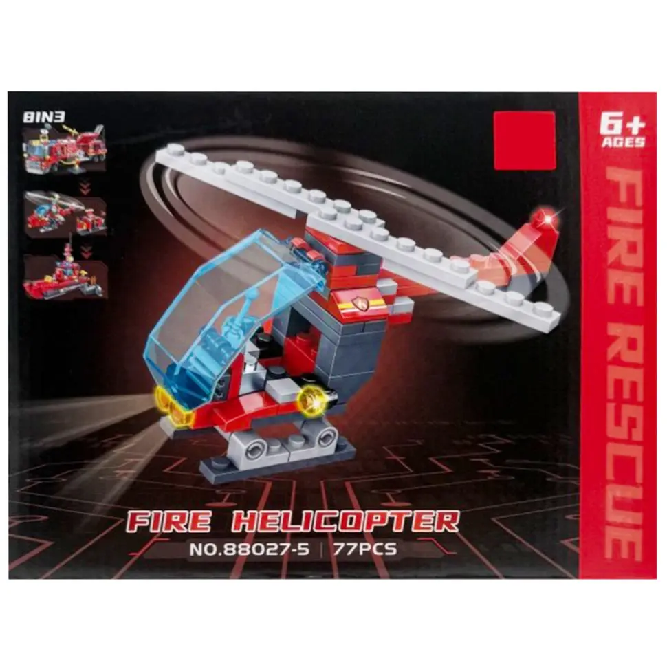 Дитячий конструктор "Fire Rescue" 88027-5, 77 деталей