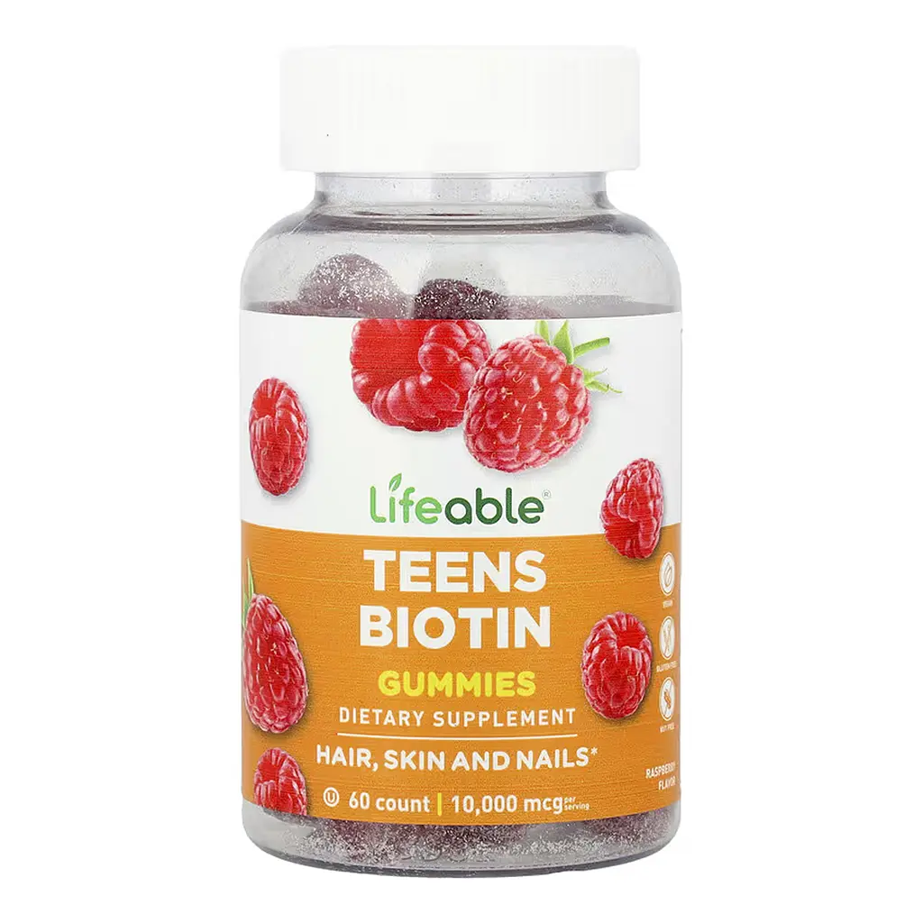 Біотин (для підлітків) Biotin Teens - 60 gummies