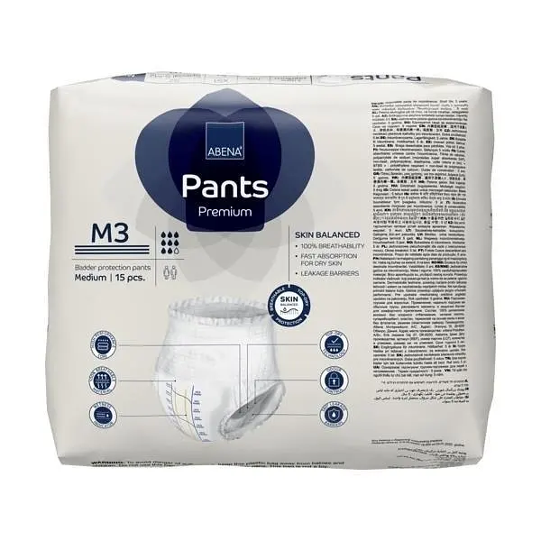 Підгузки-трусики для дорослих ABENA Pants Premium M3 (2400 мл.) - фото 4