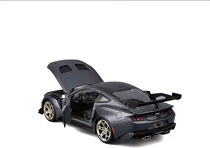 Машинка іграшкова Maisto 2025 Ford Mustang GTD, масштаб 1:18 (31468 met.grey) - фото 2
