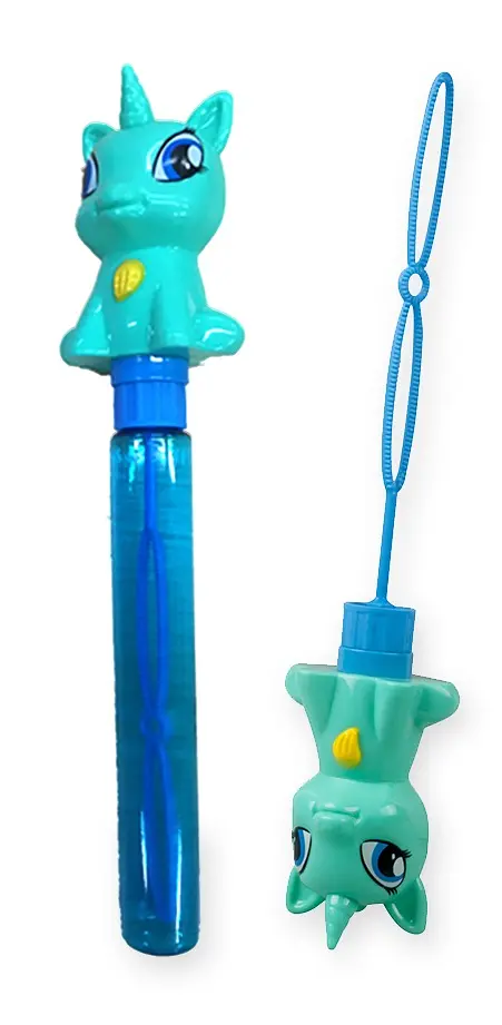 Мильні бульбашки Wanna Bubbles Єдиноріг, 90 мл, синій (BB346) - фото 2