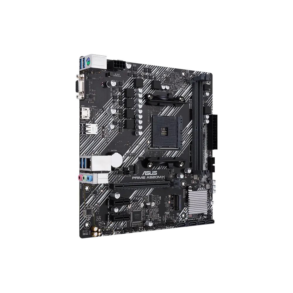 Материнська плата Asus A520M-K Prime Socket AM4 (PRIME A520M-K) - фото 2