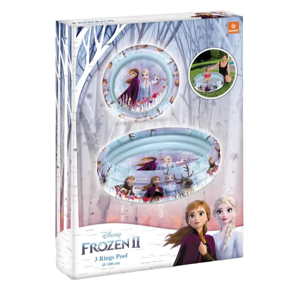 Надувний басейн Mondo Frozen з 3 кільцями (16527) - фото 3