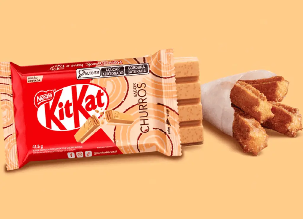 Шоколадний батончик Nestle Kit Kat Churros Limited Edition 41.5 г - фото 2