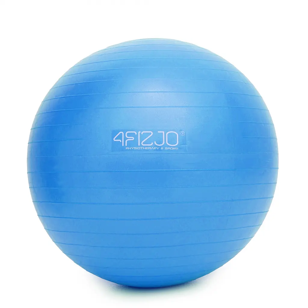 М'яч для фітнесу (фітбол) 4FIZJO 65 см Anti-Burst Blue 4FJ0030 (P-5907222931493) - фото 2