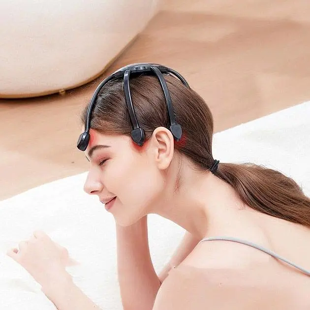 Масажер для голови YMi Head Massager 4 Motor Black [105677] - фото 2