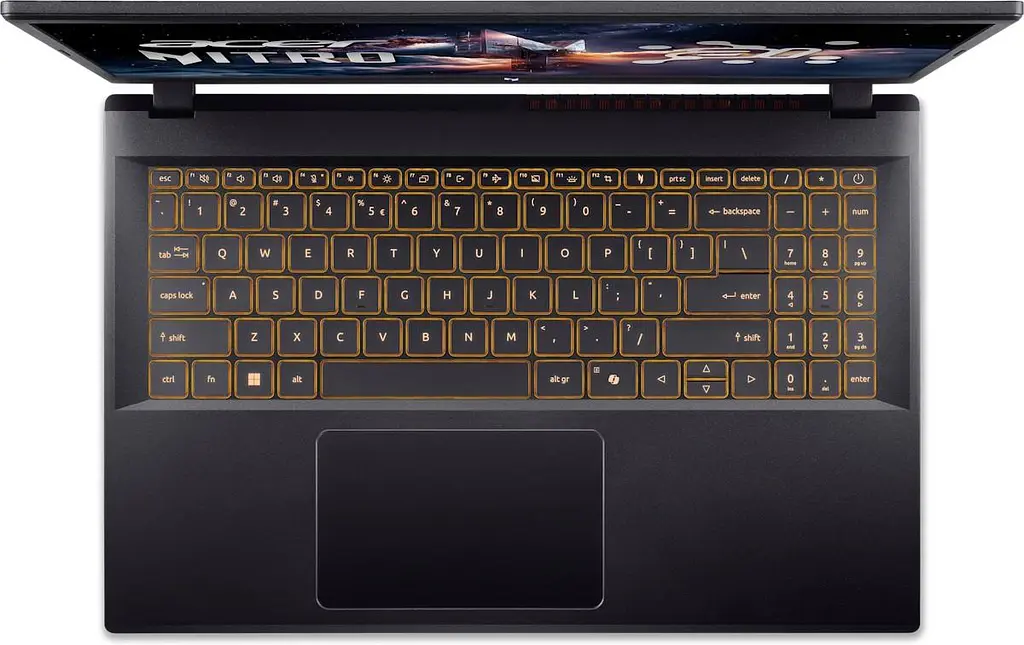Ноутбук Acer 15 Nitro V 15 ANV15-42-R2DH IPS 1920x1080 165Hz/Ryzen 5 7640HS/16GB/512SSD/RTX 4050/DOS/Black (NH.QV4EU.007) - фото 2