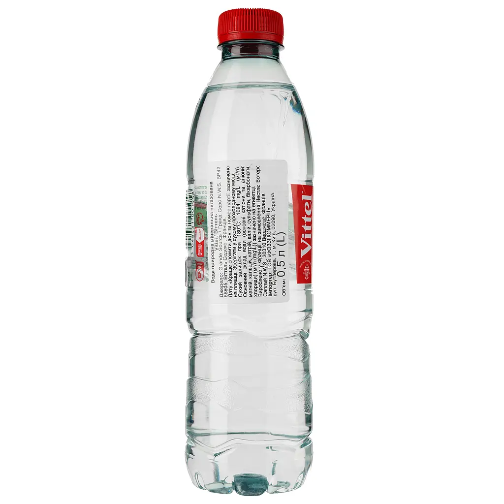 Вода минеральная Vittel негазированная 0.5 л (12997) - фото 2