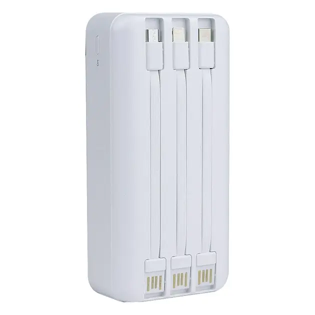 Универсальная мобильная батарея Remax Lesu RPP-103 30000 mAh (Белый) - фото 4