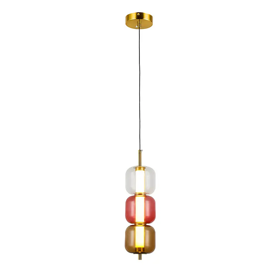Подвесной светильник LED Levistella 800P3151 (110x300) CRC, 5W, металл + стекло, современный стиль для дома - фото 2