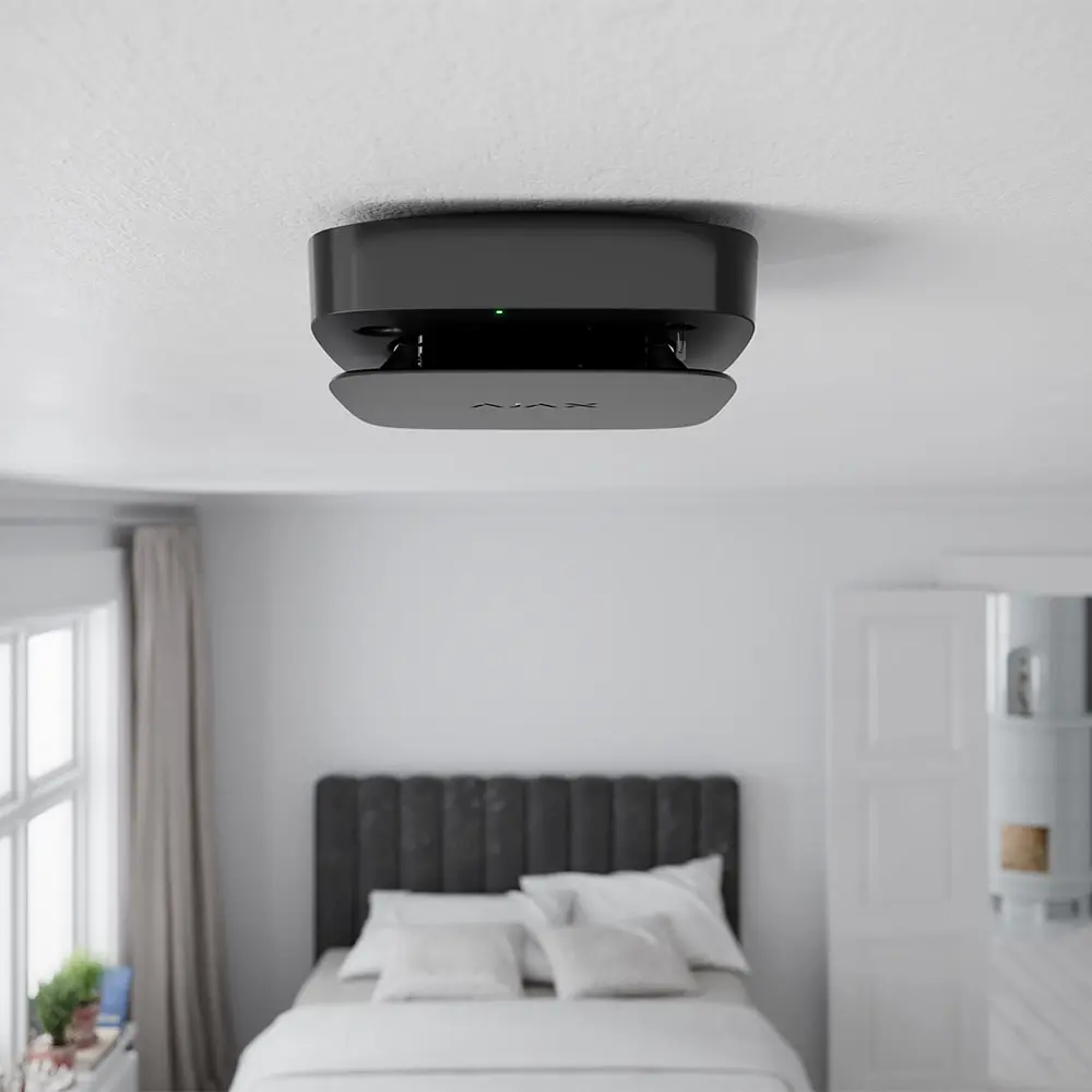 Датчик тепла та чадного газу Ajax FireProtect 2 SB (Heat/CO) Black з незмінними батареями (26-00629) - фото 9