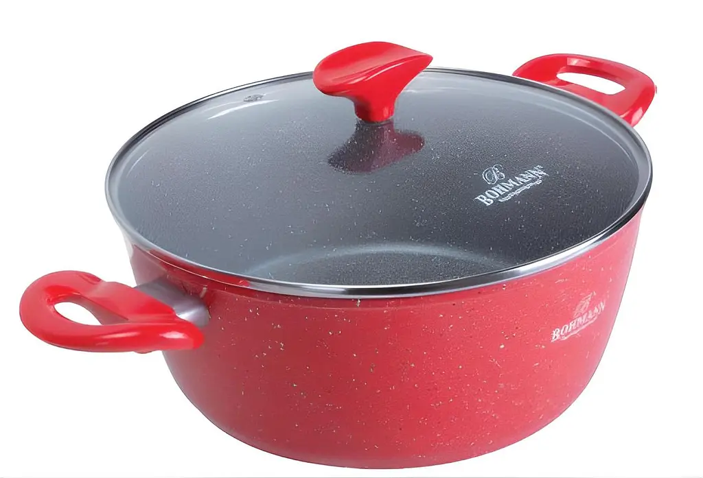 Набір посуду Bohmann BH 7357 red 7 предметів - фото 4