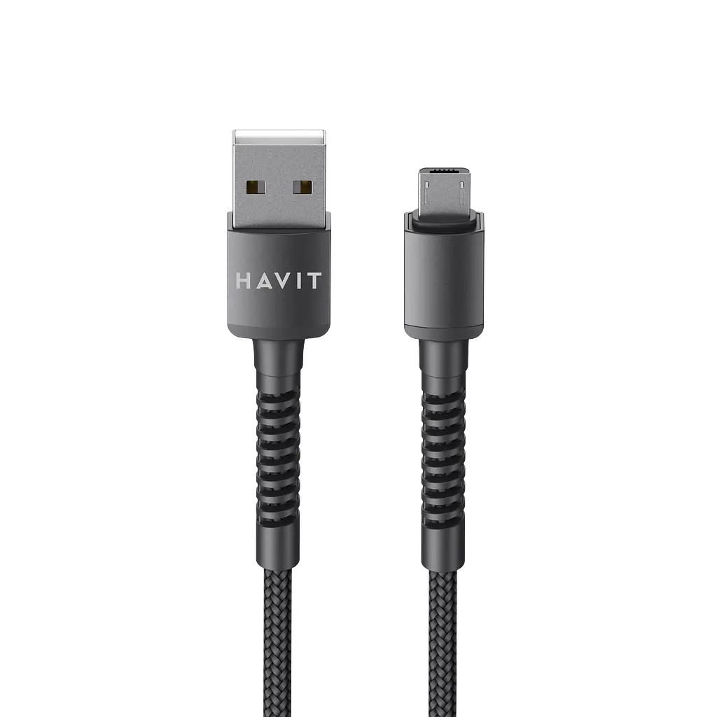 Кабель Micro USB HAVIT HV-CB6195 2.1A 1м HAVIT (27839-000) - фото 3