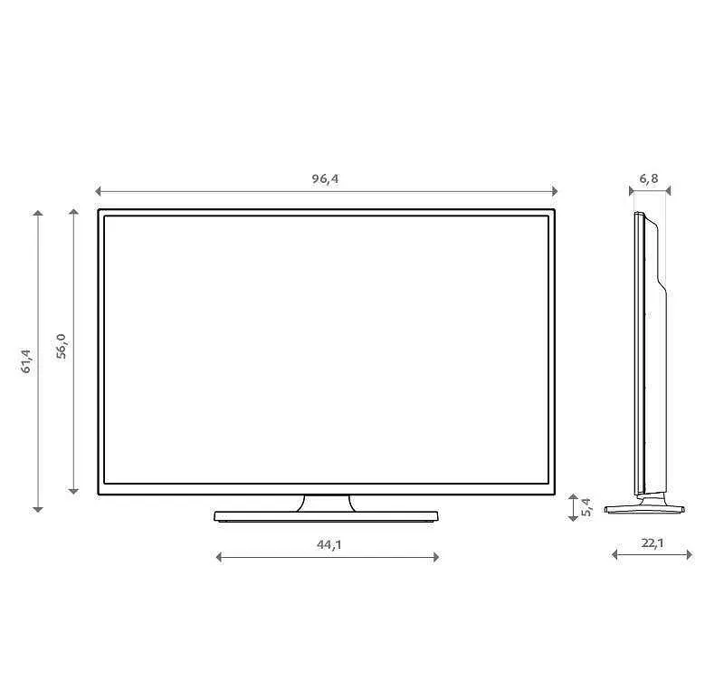 Телевізор Panasonic TX-43MX700E - фото 8