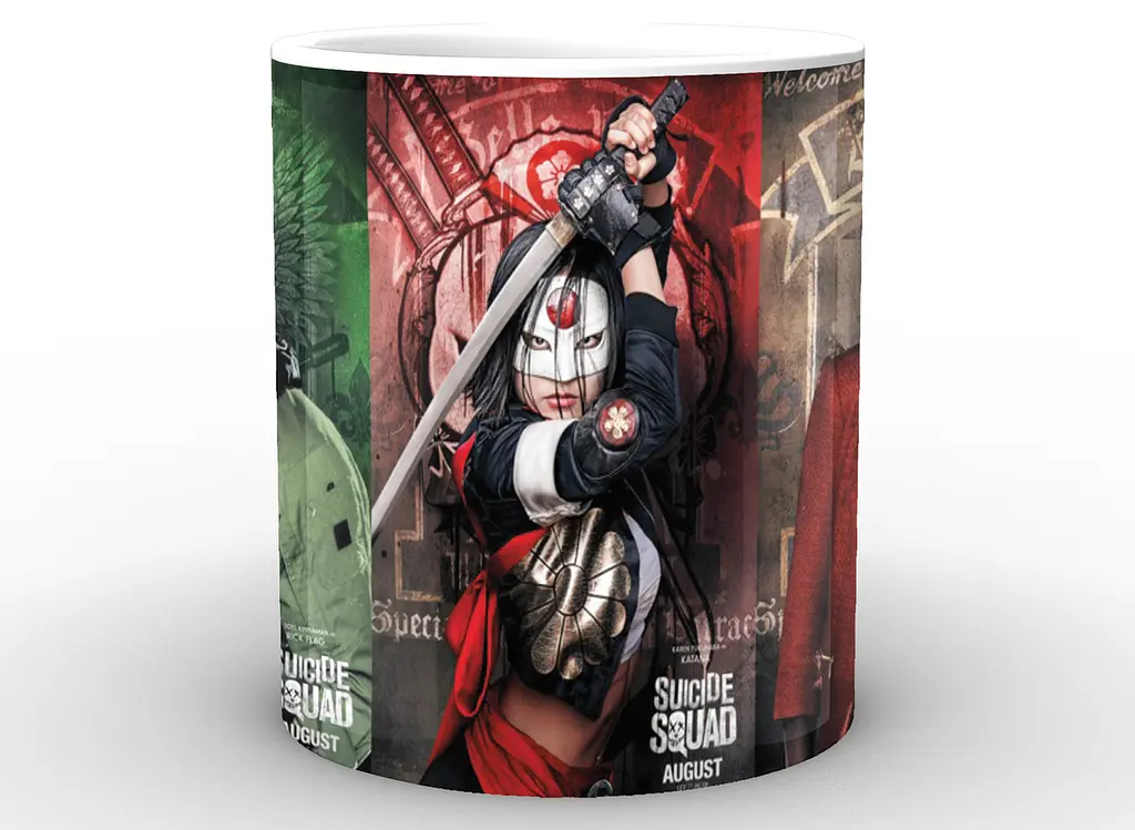 Кружка GeekLand Загін Самогубців Suicide Squad Рік Флег, Катана, Аманда Воллер SS.02.023 - фото 2