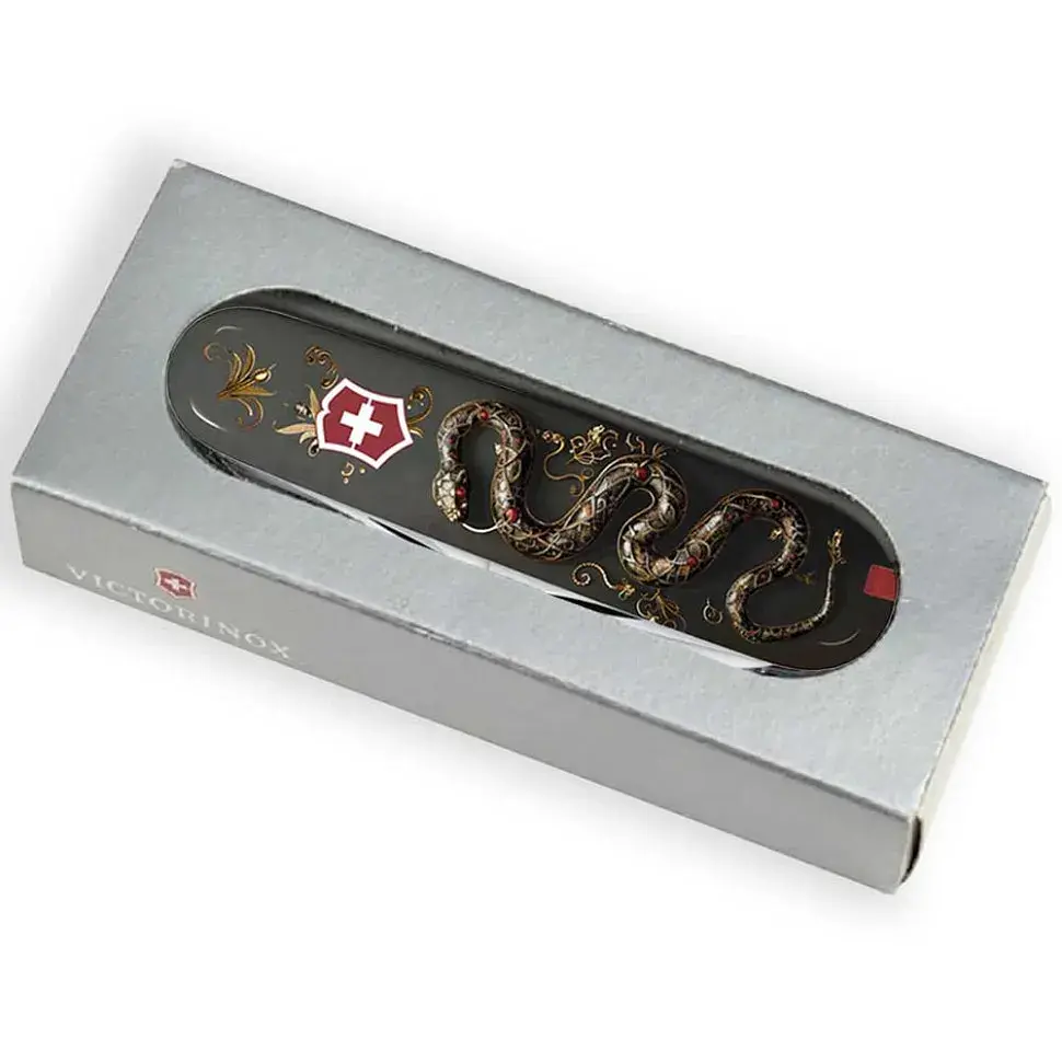 Ніж Victorinox Spartan Zodiac 3D 91мм,13функ ,Розкішна змія - фото 9