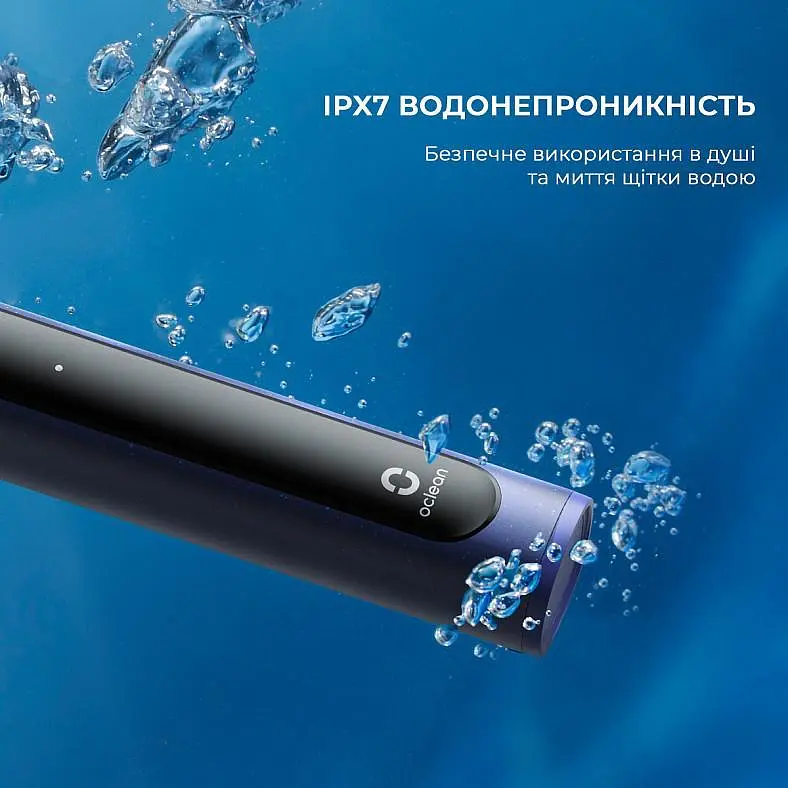 Электрическая зубная щетка Oclean X Lite Blue - фото 6