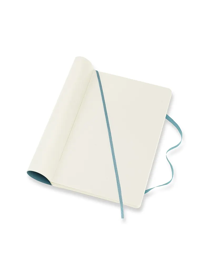 Записник Moleskine Classic середній, Нелінований Океанський Синій М’який (QP618B35) - фото 4