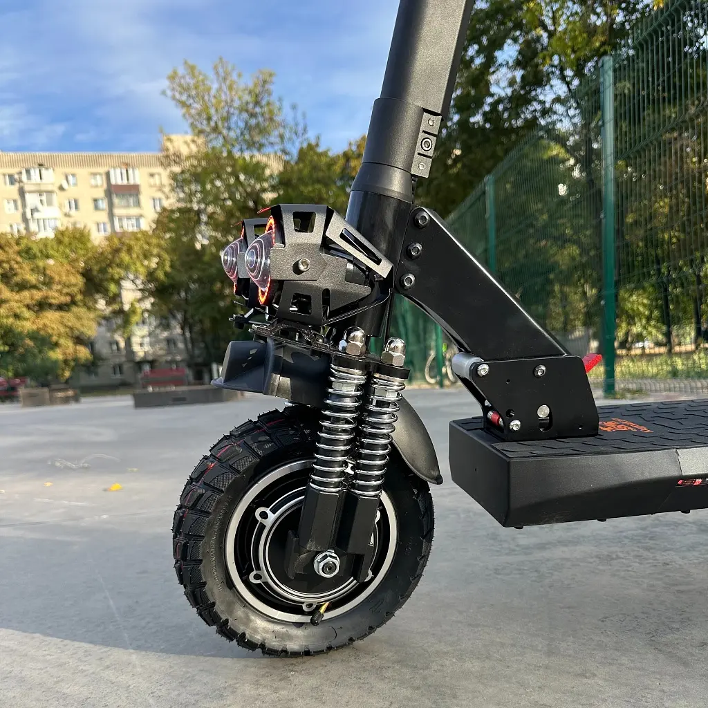 Электросамокат KUGOO M4 Max+ Plus NFC key | Dual motor 21Ah 2000W(1000W х2) | ПОЛНОПРИВОДНЫЙ ( с сиденья) - фото 9