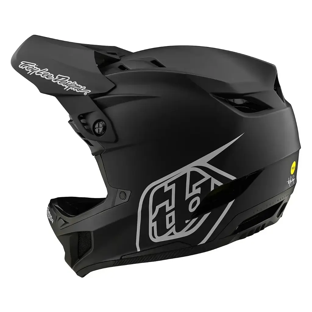 Велошлем Troy Lee Designs D4 Polyacrylite Helmet Black XL (1106-174437005) - фото 6