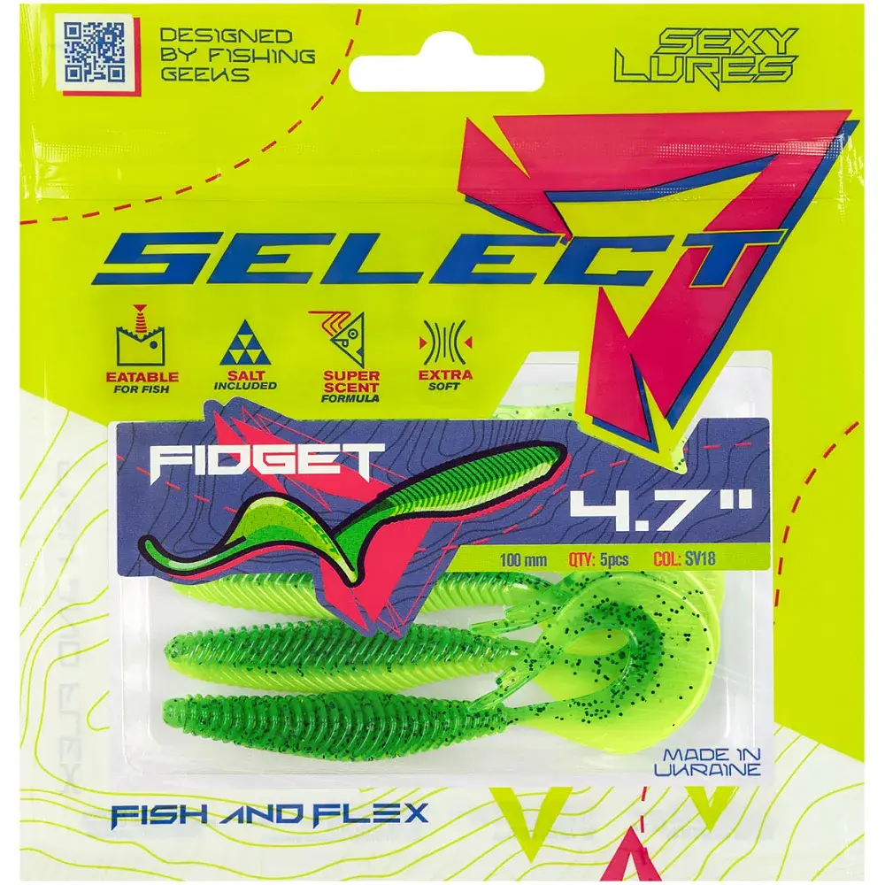 Силікон Select Fidget 4.7" SV18 (5 шт/уп) - фото 2