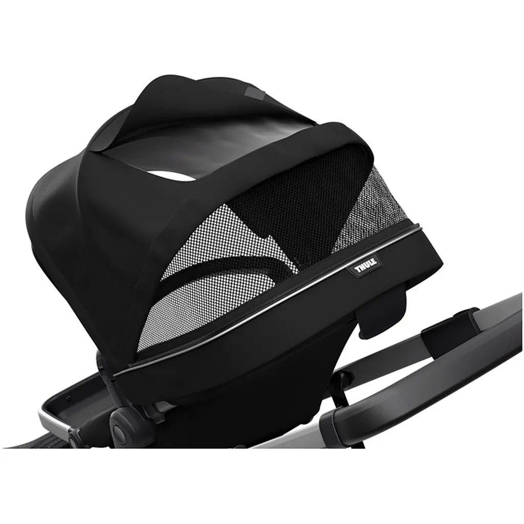 Детская коляска Thule Sleek Aluminum/Midnight Black [11000007] [107630] - фото 5