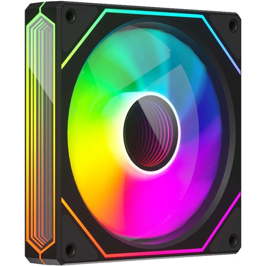 Корпусний вентилятор Zezzio Prism 6 Pro ARGB чорний реверсний [165102] - фото 2