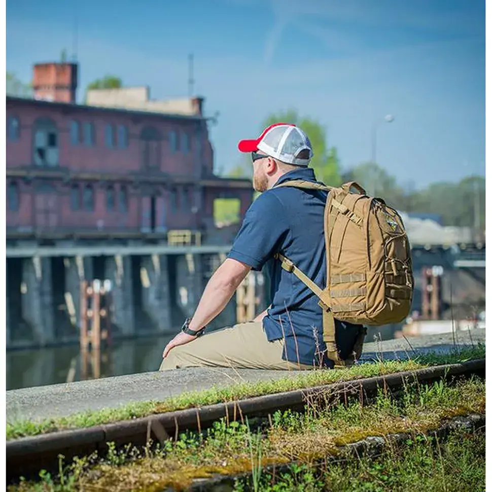 Рюкзак туристичний Helikon-Tex 21л Backpack - Nylon Polyester Blend - Melange Grey (PL-EDC-NP-M3) - фото 2