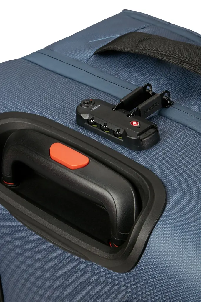 Дорожня Сумка На Колесах American Tourister URBAN TRACK NAVY/ORANGE 55x35x20 MD1*31201 - фото 8