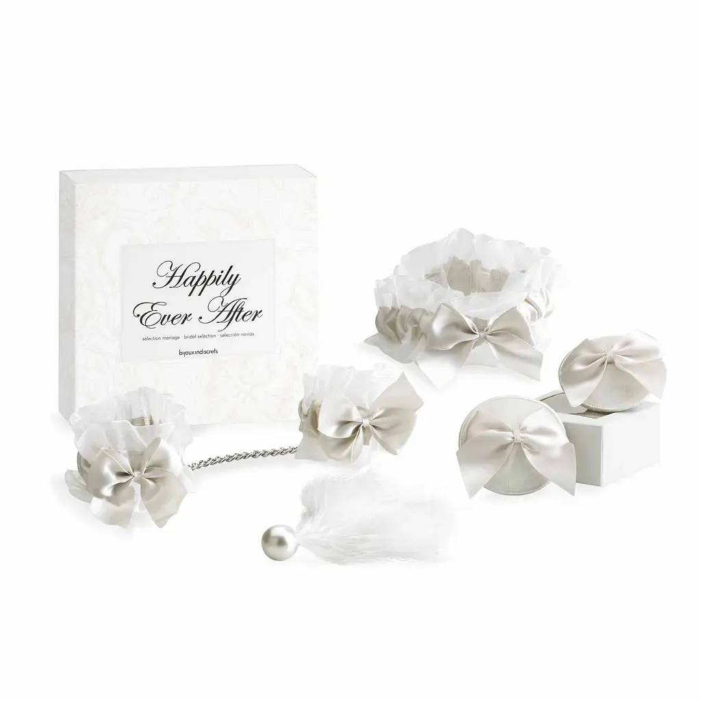 Подарунковий набір Bijoux Indiscrets Happily Ever After White Label, 4 аксесуари