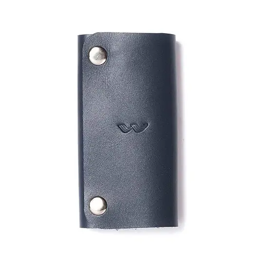 Шкіряна ключниця Key Keeper синя - фото 4