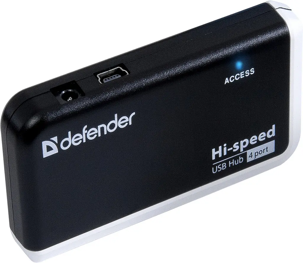 USB-хаб Defender Quadro Infix 4xUSB 2.0 (83504) (6054142) - фото 2
