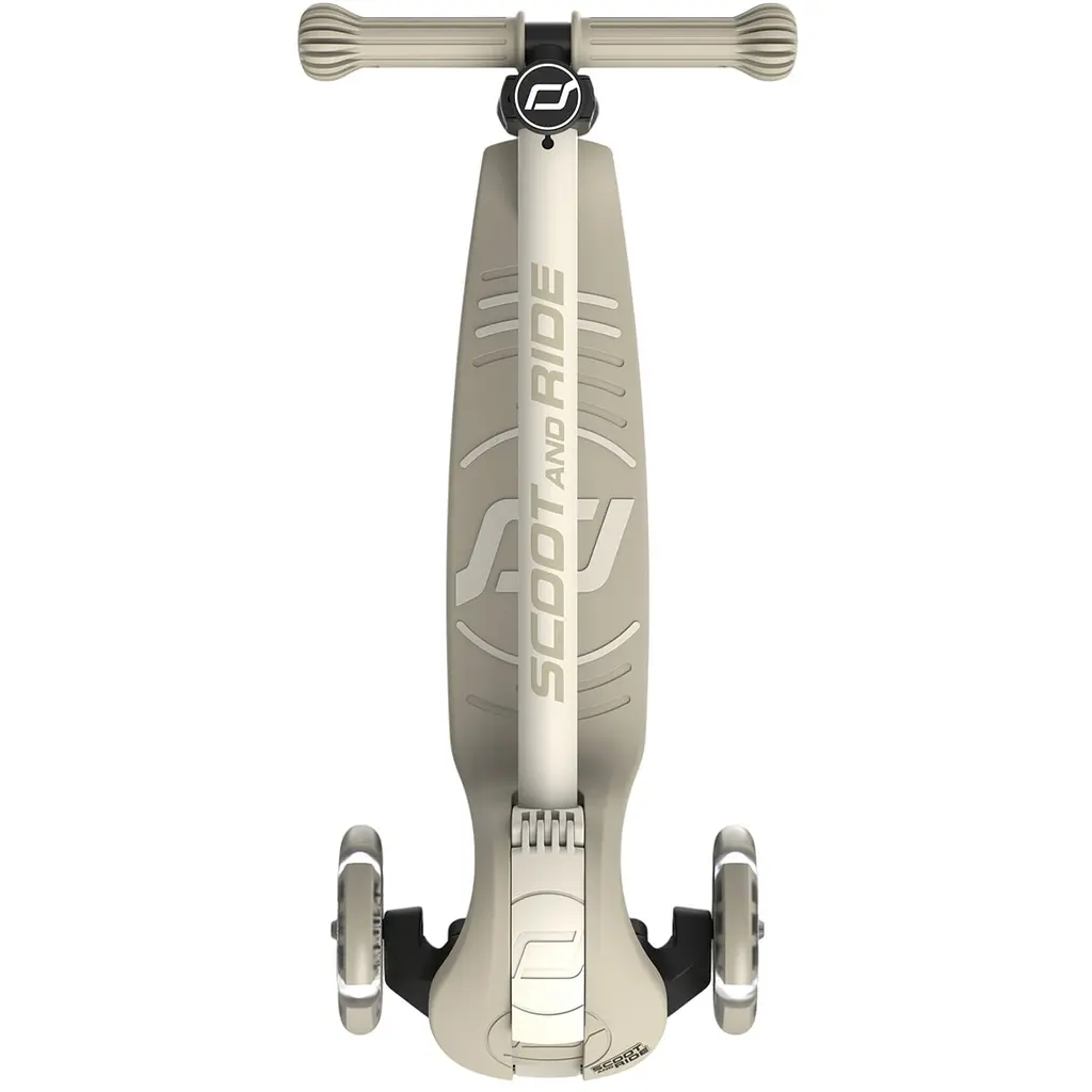 Самокат Scoot and Ride Highwaykick-3s колеса світяться 3+ років світло-сірий (SR-00937) - фото 12