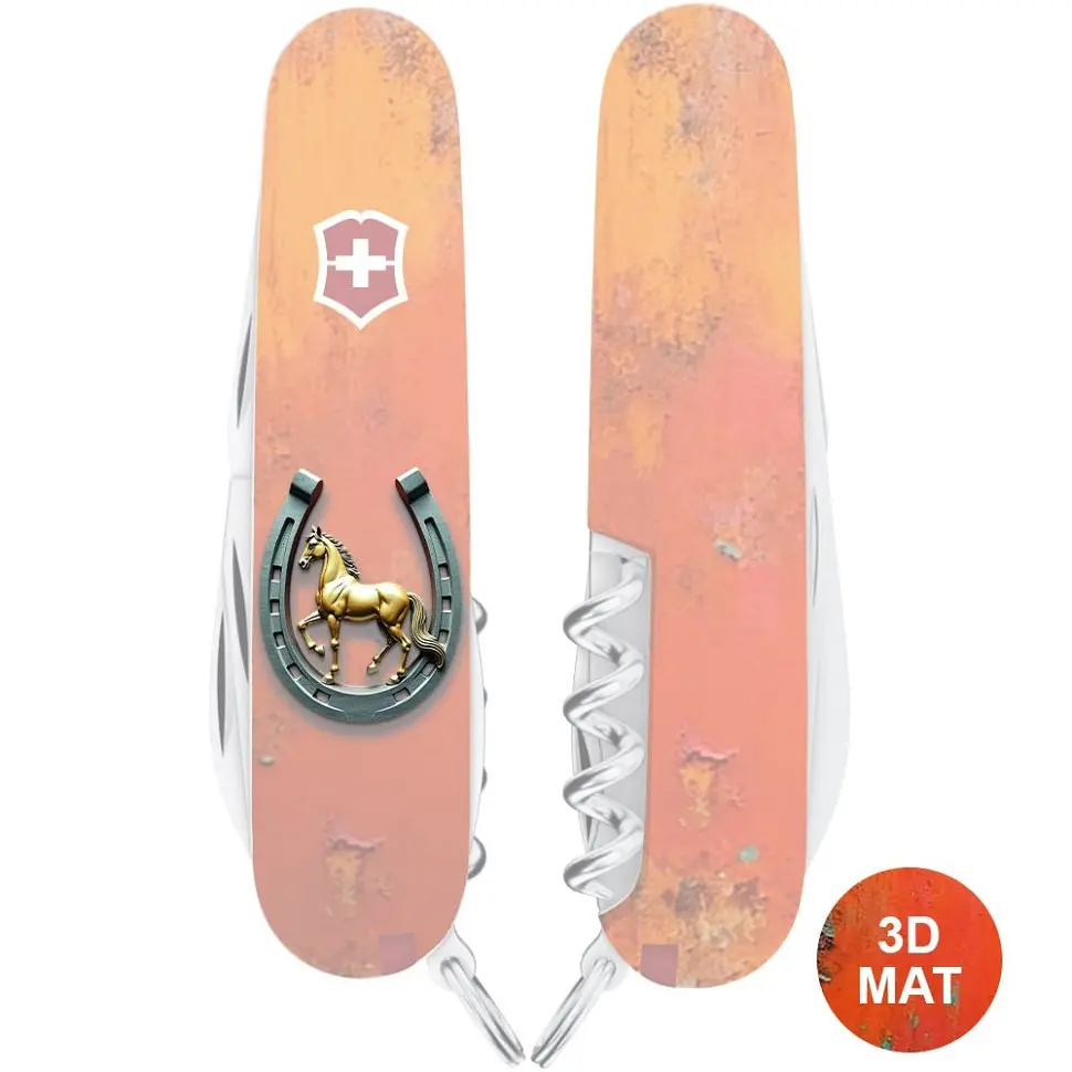 Складаний ніж Victorinox SPARTAN ZODIAC 3D Щаслива підкова 1.3603.Z5260hk - фото 5