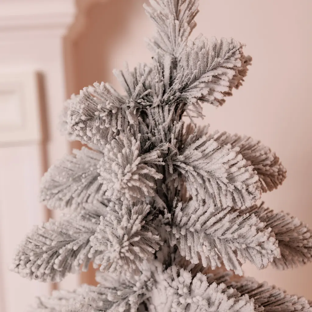 Искусственная новогодняя декоративная елка «Снежная королева» заснеженная 125 см. Lugi SOK-M-05-4 - фото 2