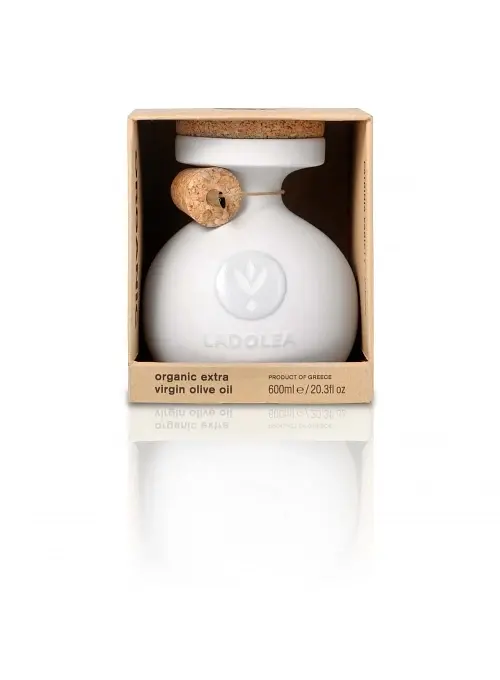 Нефільтрована оливкова олія Ladolea BIO Extra Virgin 600 мл Patrinia - фото 2