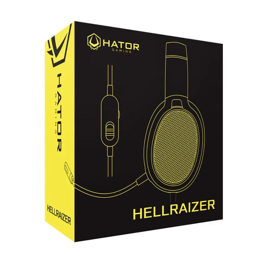 Ігрові навушники з мікрофоном Hator HTA812B Hellraizer Black - фото 6