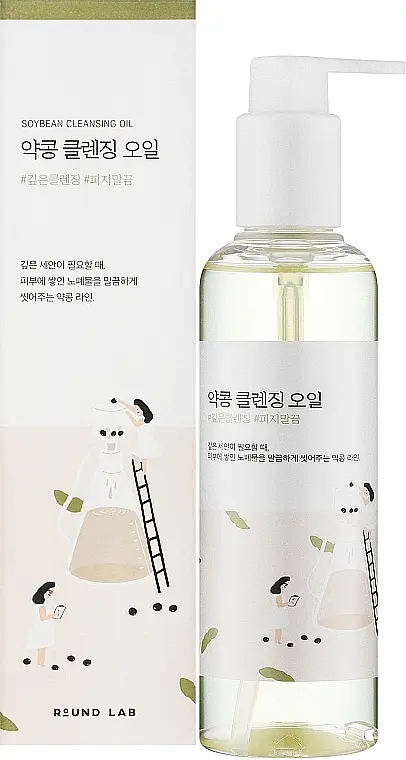 Гідрофільна олія для обличчя Round Lab Soybean Cleansing Oil 200 мл - фото 2