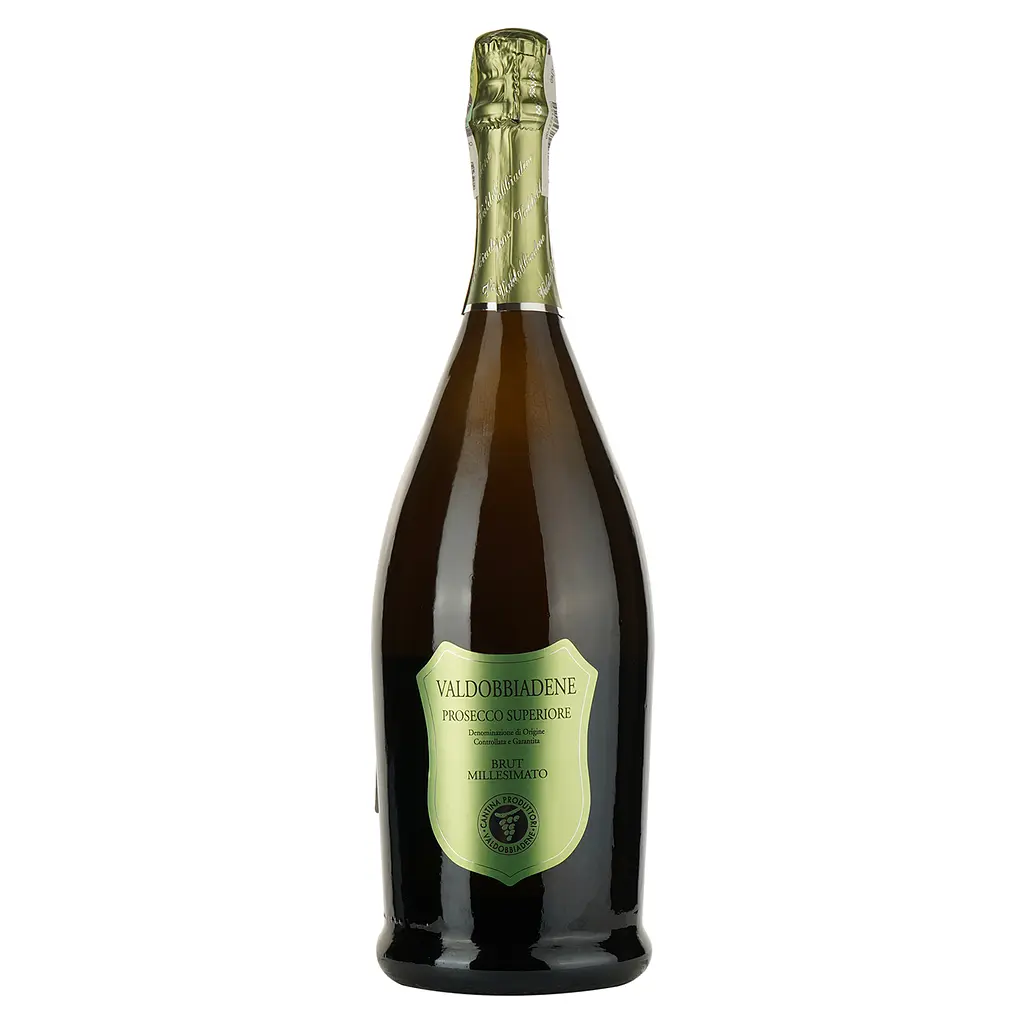 Игристое вино Val d'Oca Prosecco Superiore Brut белое брют 1.5 л, в коробке - фото 2