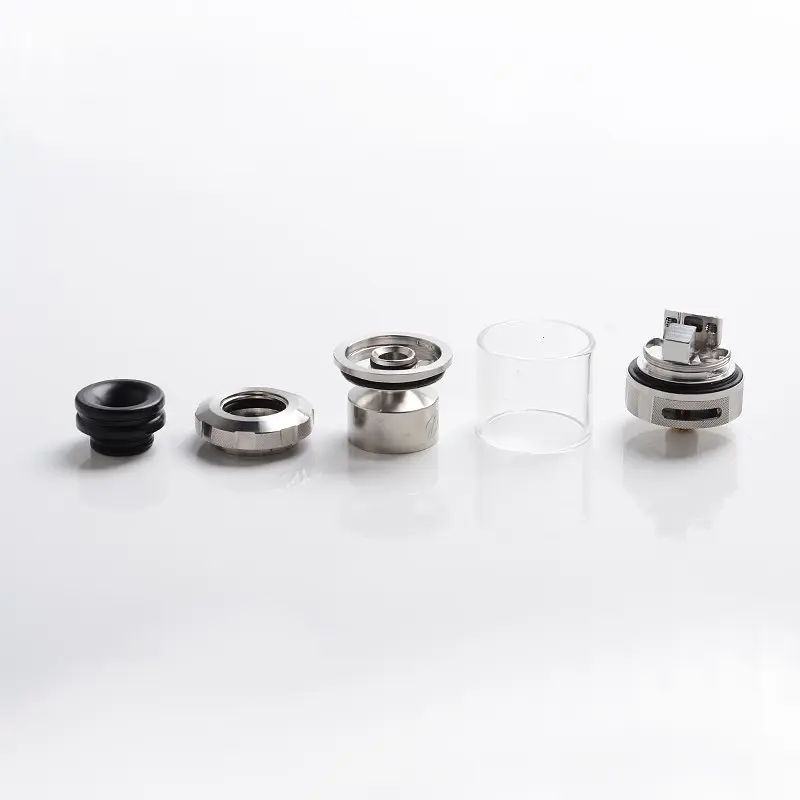 Атомайзер, що обслуговується Destiny RTA 24mm 4ml Silver (am480) - фото 3