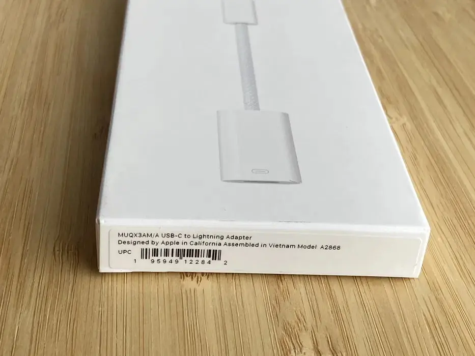 Адаптер конвертер OEM USB-C to Lightning (MUQX3) - фото 8