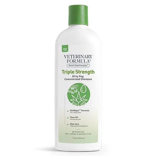 Шампунь для собак та котів Veterinary Formula SCC Triple Strength Ветеринарна формула Потрійна сила брудовідштовхувальний 503 мл (01842)