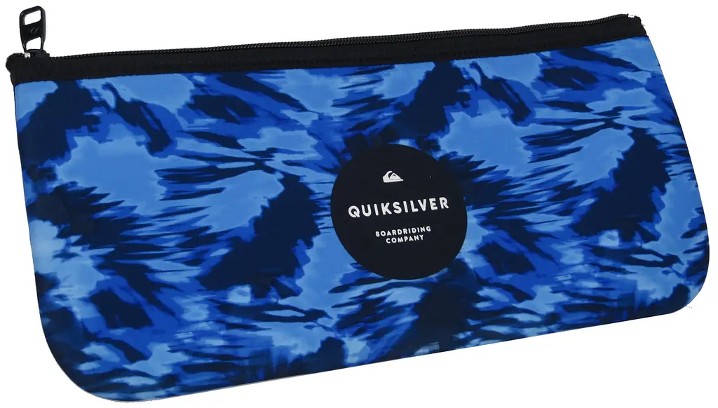 Шкільний пенал-органайзер Quiksilver великий 33,5 см Блакитний - фото 3