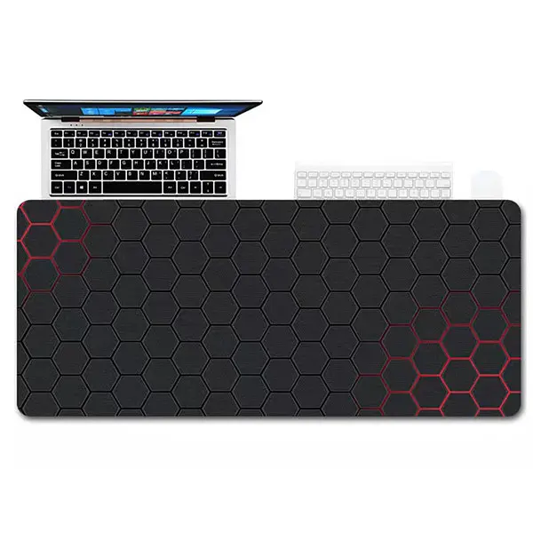 Геймерский коврик Primo Honey игровая поверхность 80x30 см Red - фото 4