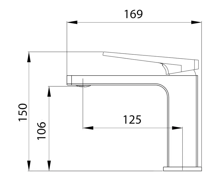 Змішувач для раковини Qtap Gemini Loop QTGEM2701CRM45699 - фото 4